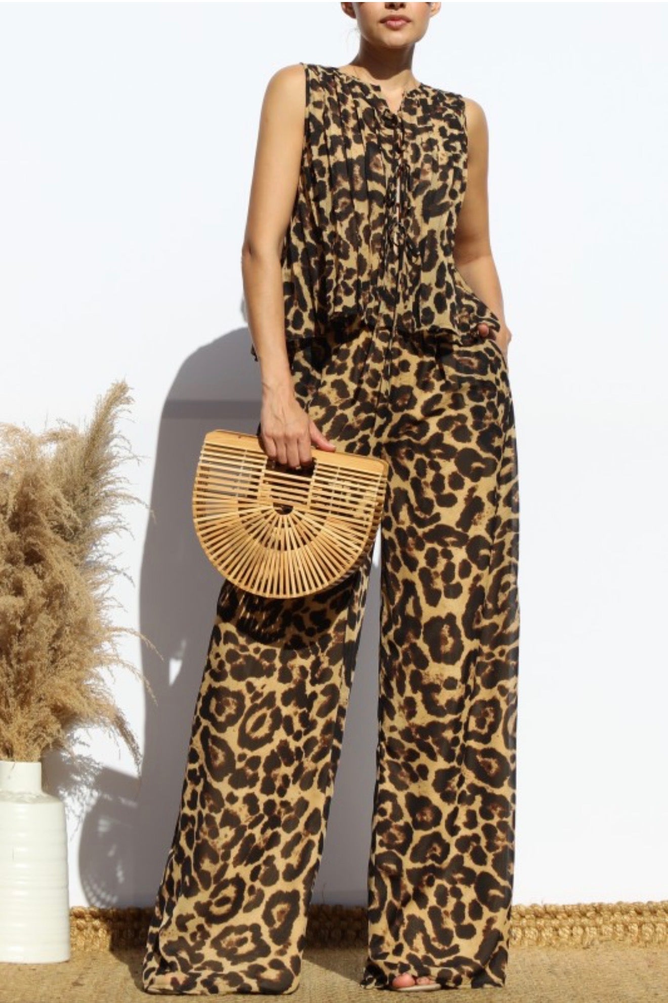 Golden Safari Two Piece Set