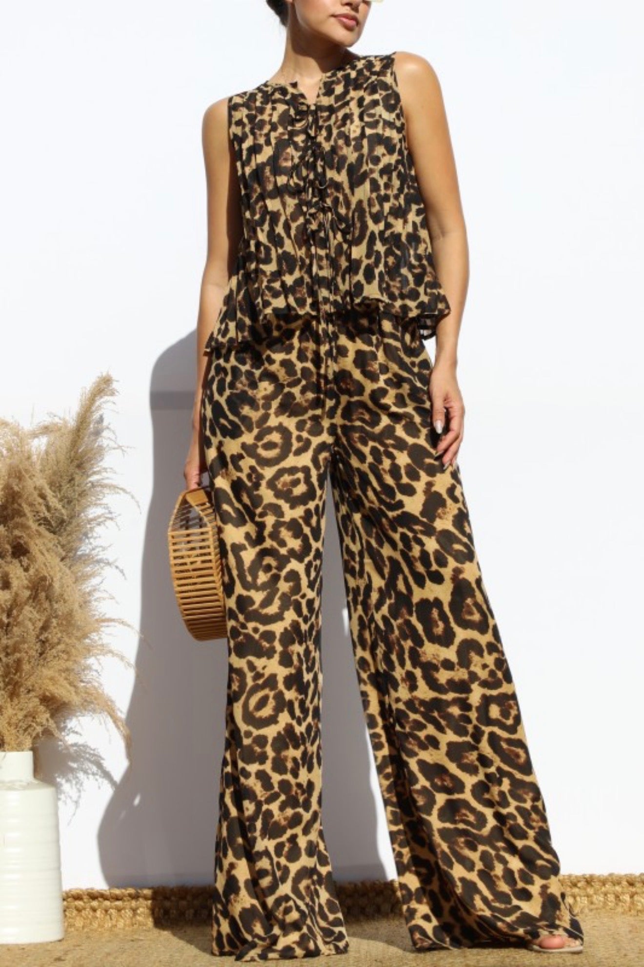 Golden Safari Two Piece Set