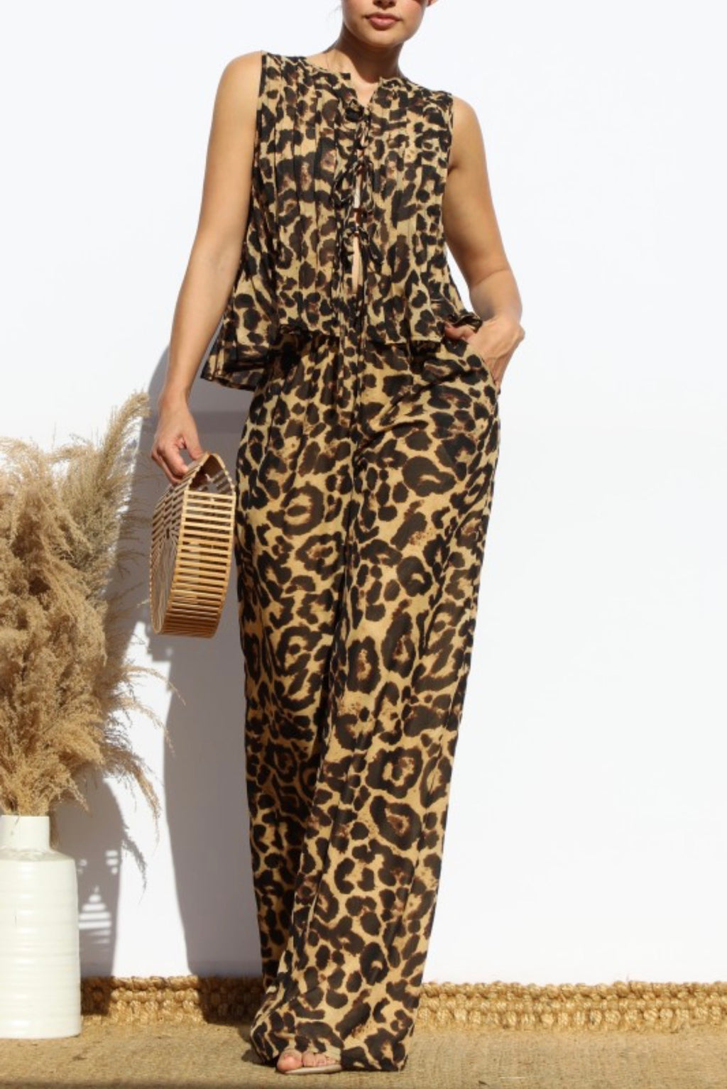Golden Safari Two Piece Set