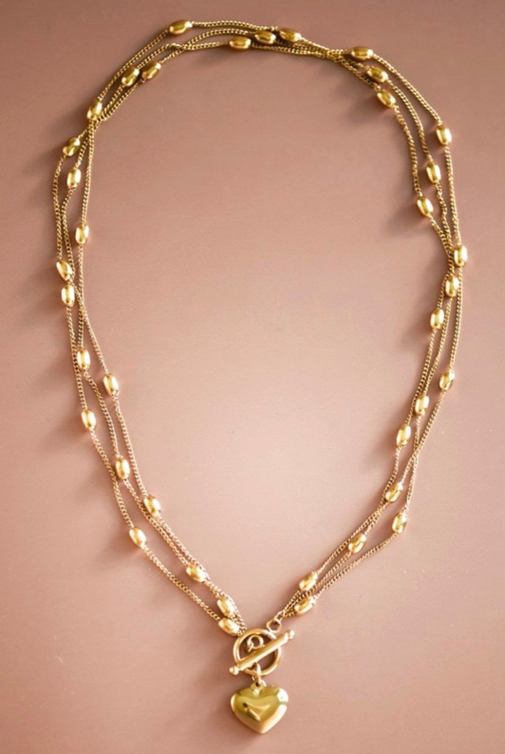 Heart Toggle Necklace