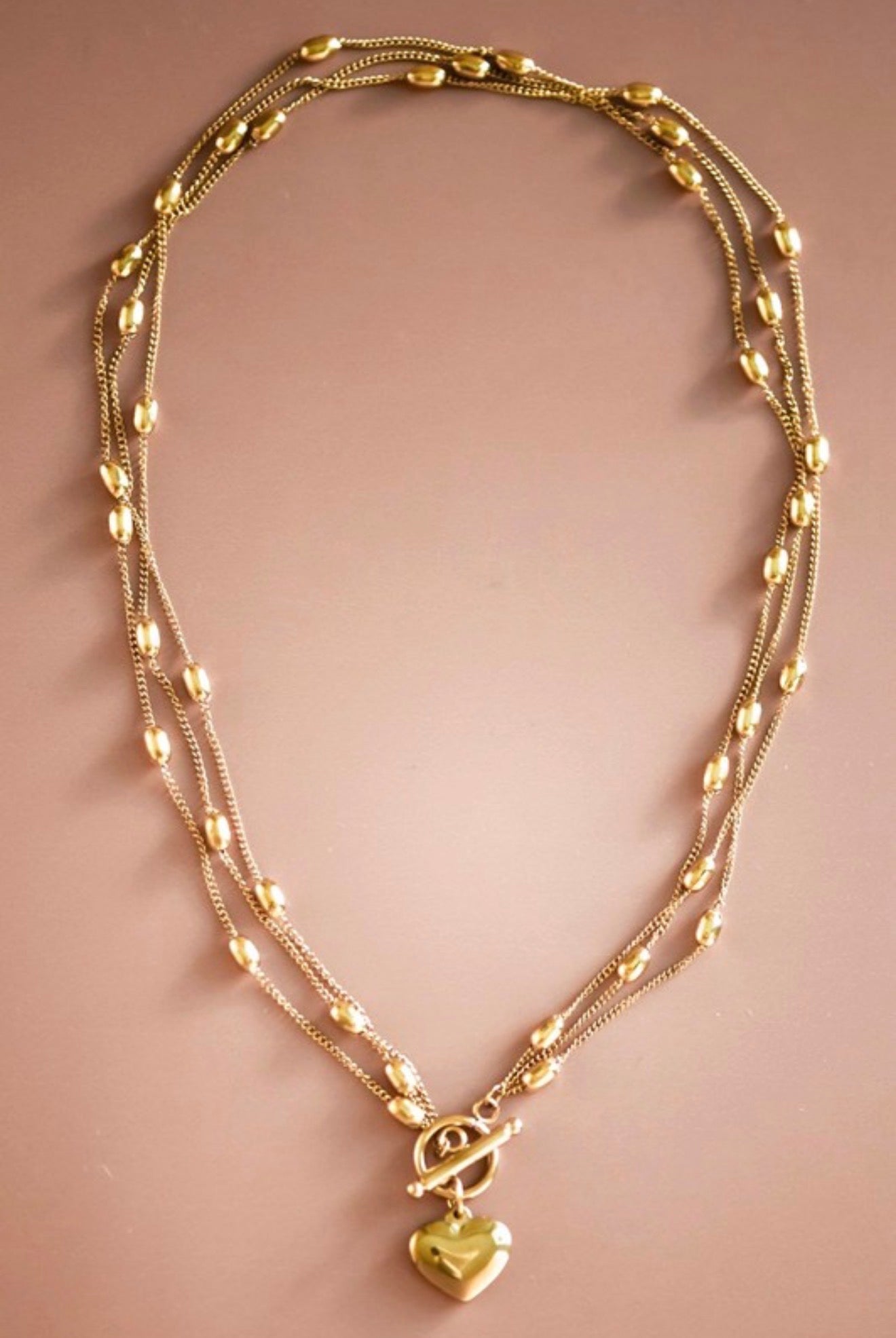Heart Toggle Necklace