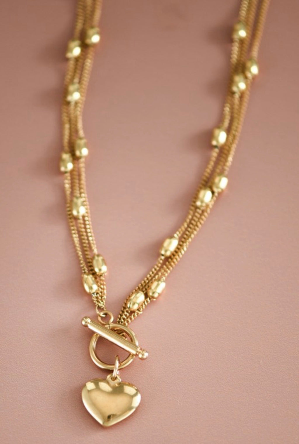 Heart Toggle Necklace