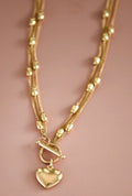 Heart Toggle Necklace