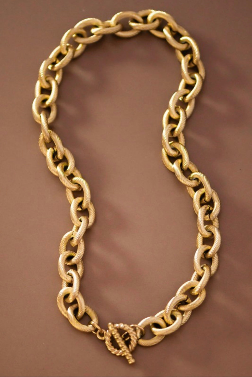 Dorada Rope Link Statement Necklace