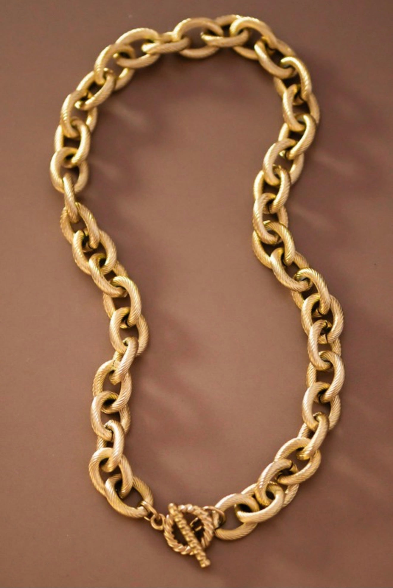 Dorada Rope Link Statement Necklace