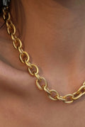 Dorada Rope Link Statement Necklace