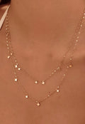 Starlight Layered Charm Necklace