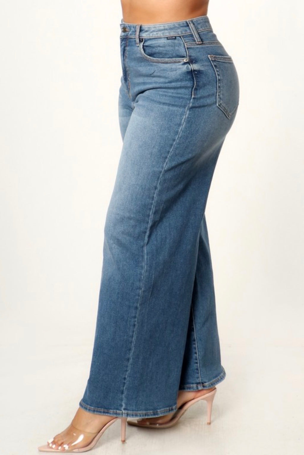 The Perfect Fit Wide Leg Denim