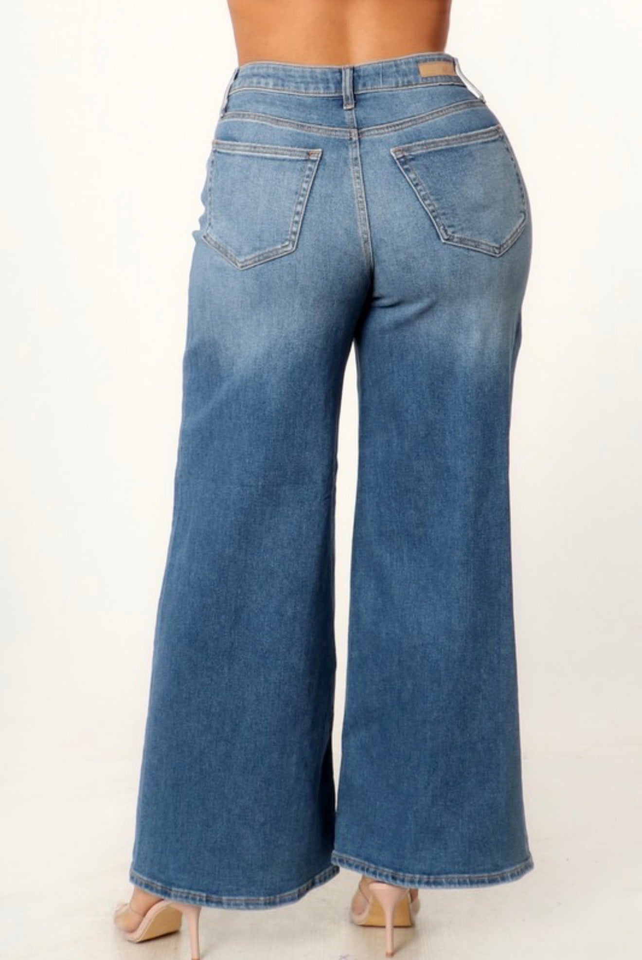 The Perfect Fit Wide Leg Denim