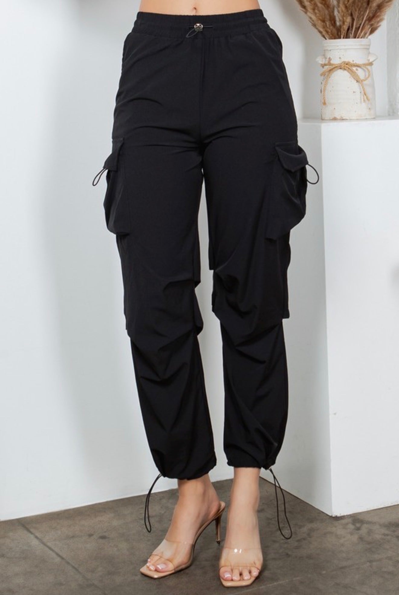 Essential Black Cargo Pants