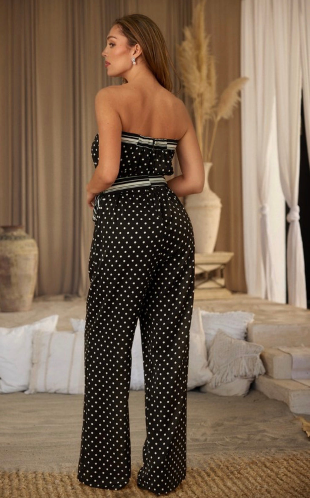 Midnight Polka Dot Jumpsuit