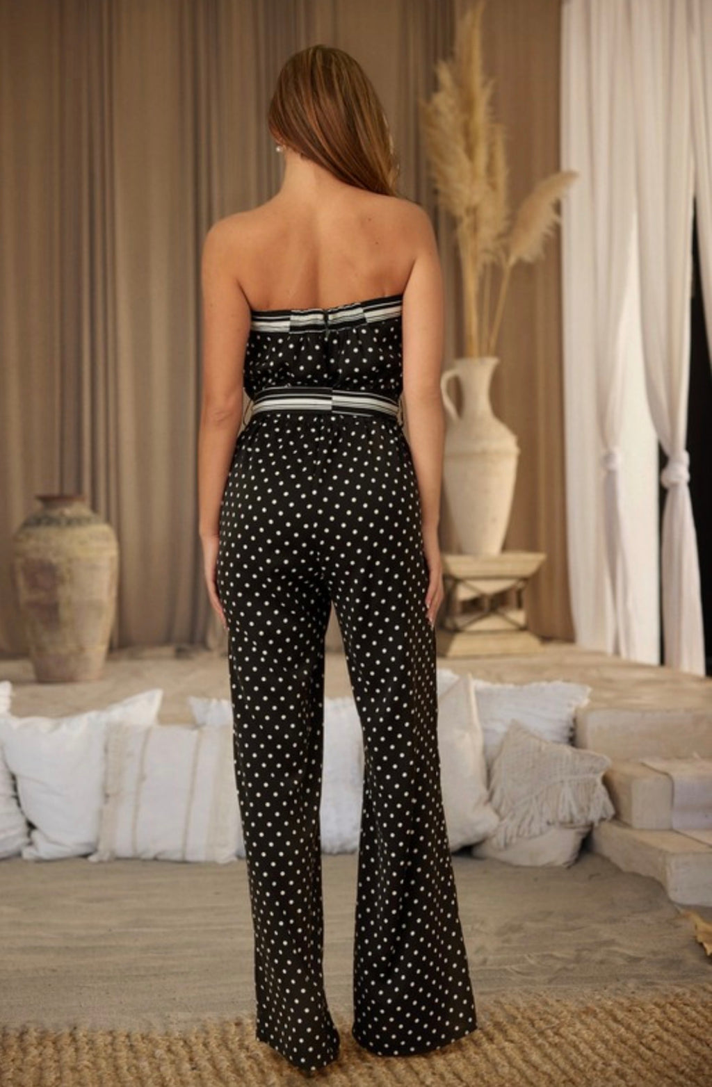 Midnight Polka Dot Jumpsuit