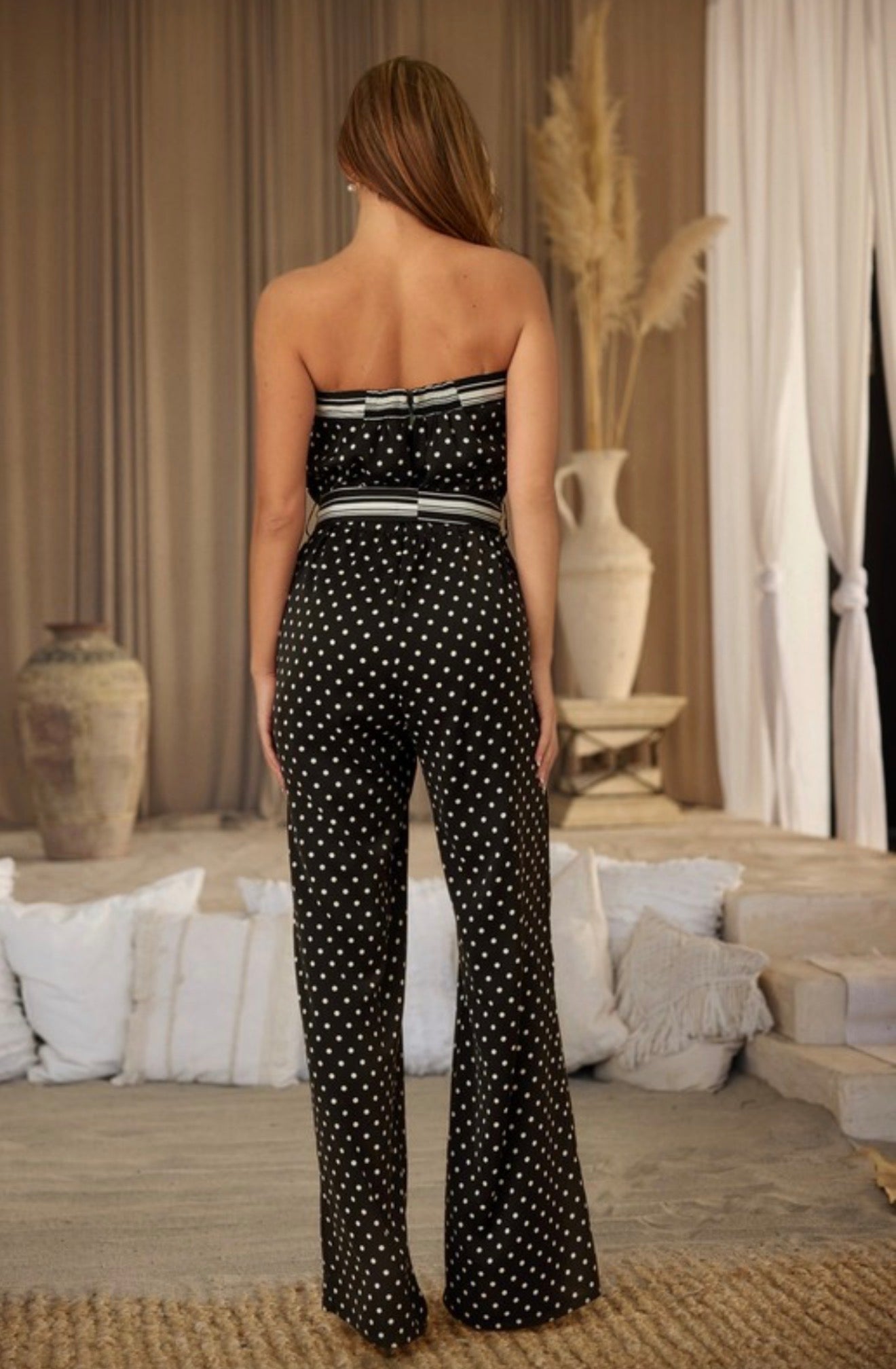 Midnight Polka Dot Jumpsuit