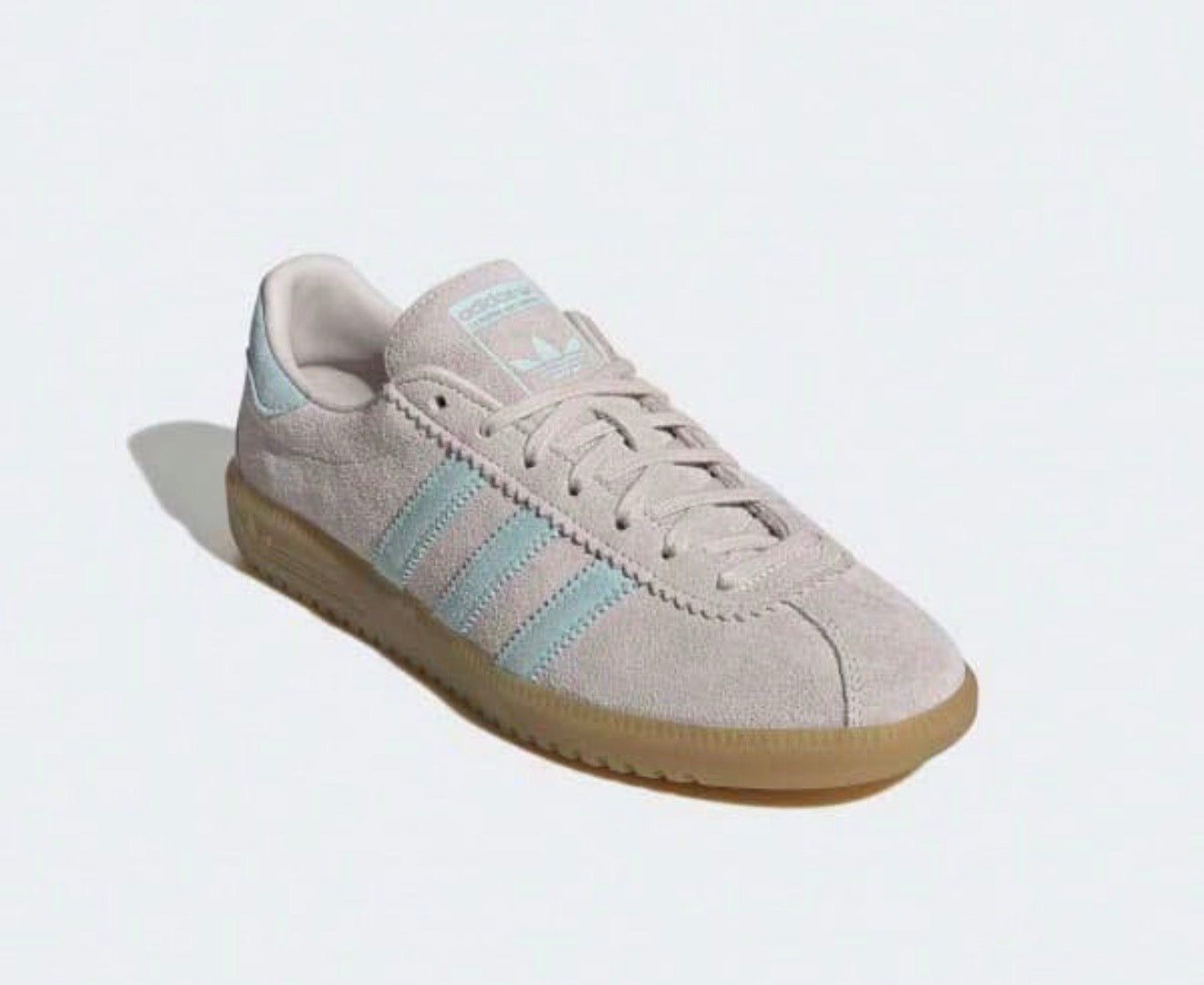 Adidas Handball Spezial Sneakers- Grey/Blue Gum sole