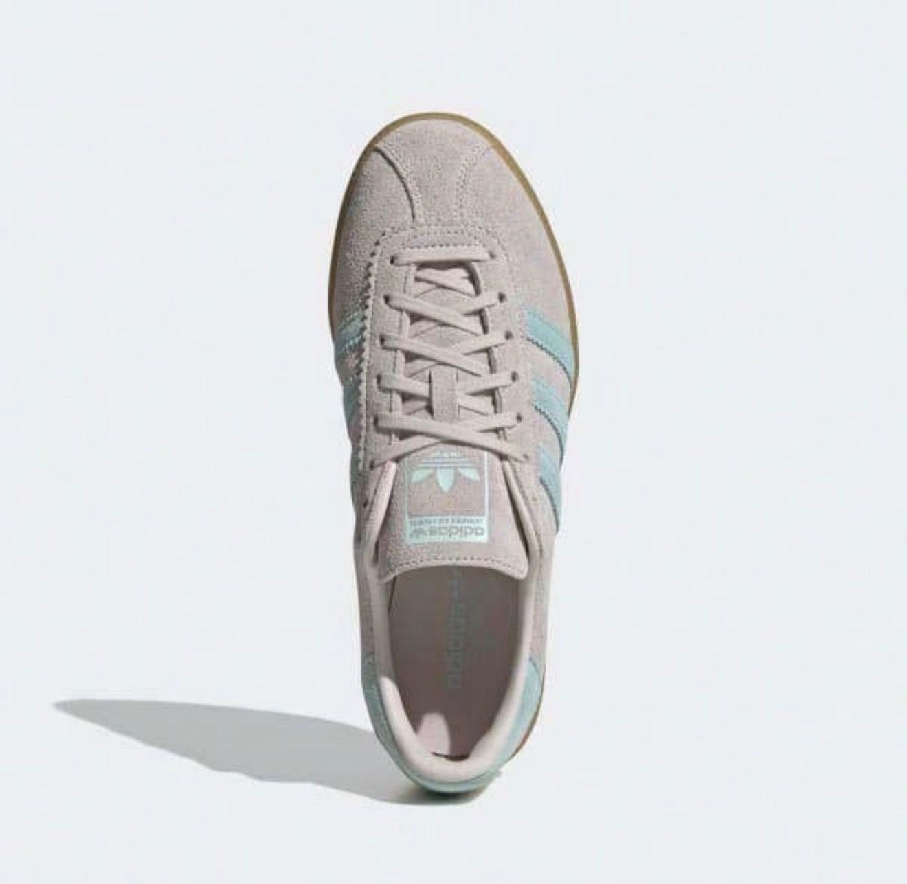 Adidas Handball Spezial Sneakers- Grey/Blue Gum sole