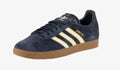 Adidas Gazelle Terrace Sneakers- Blue/White/Gold (MENS)