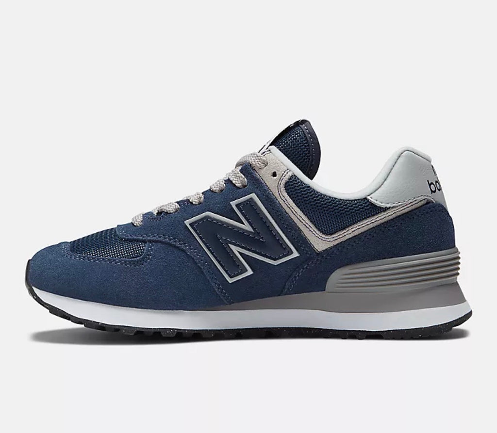 New Balance 574 Core Sneakers- Blue/White (MENS)
