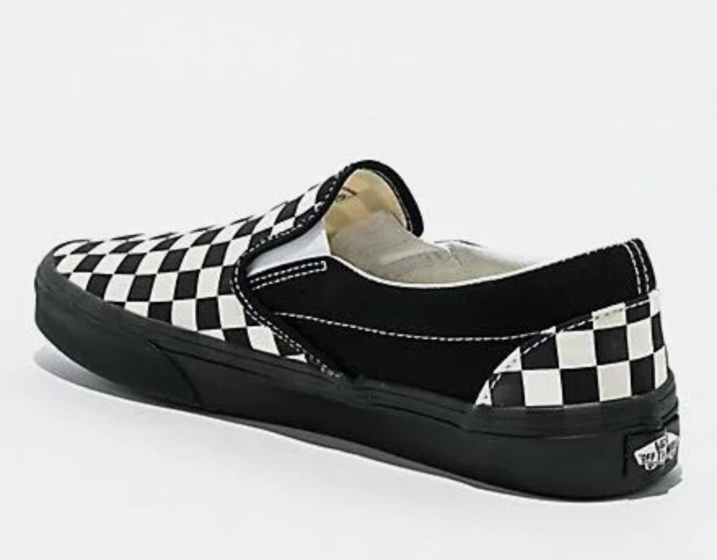 Vans Classic Slip-On Checkerboard Black/White
