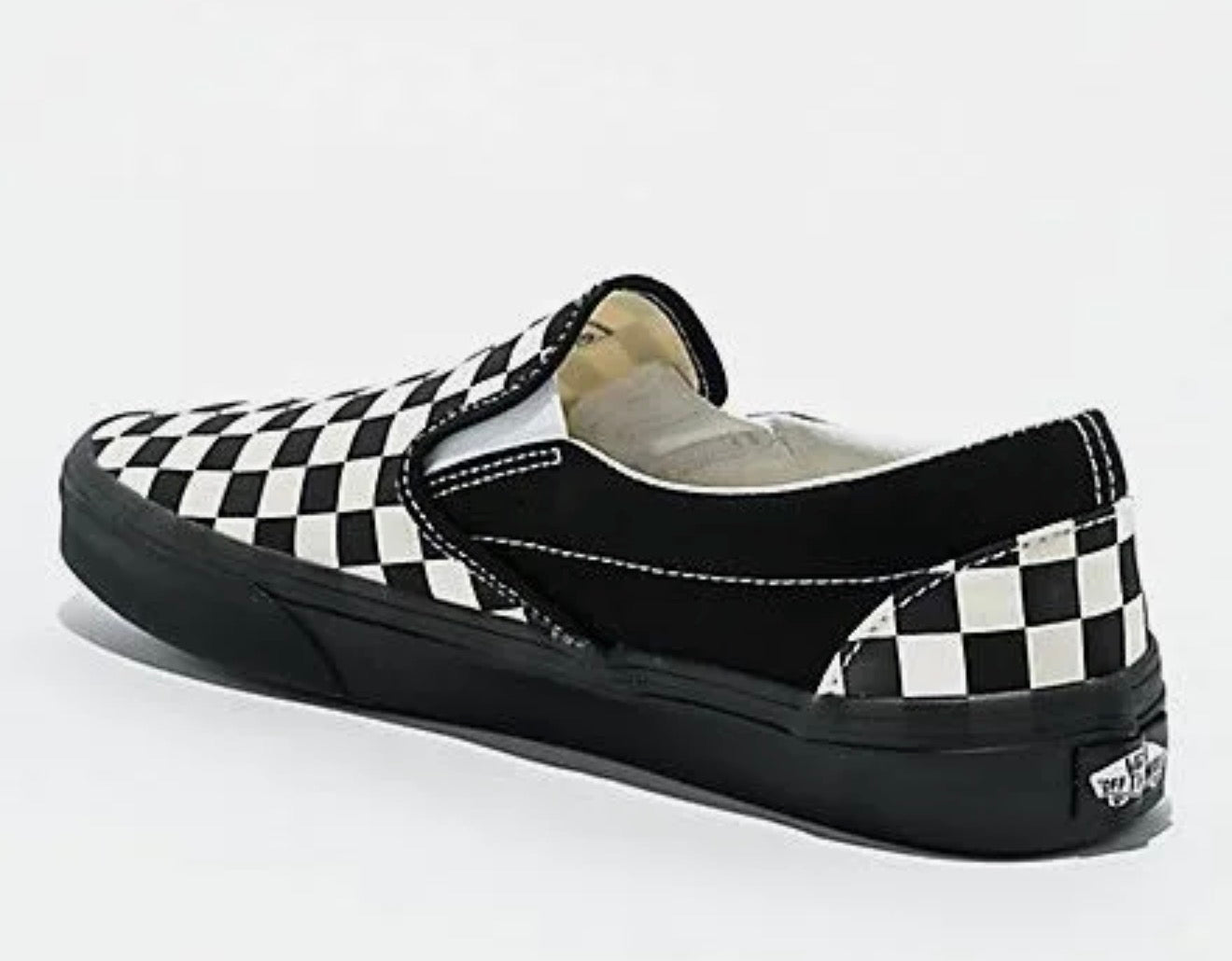Vans Classic Slip-On Checkerboard Black/White