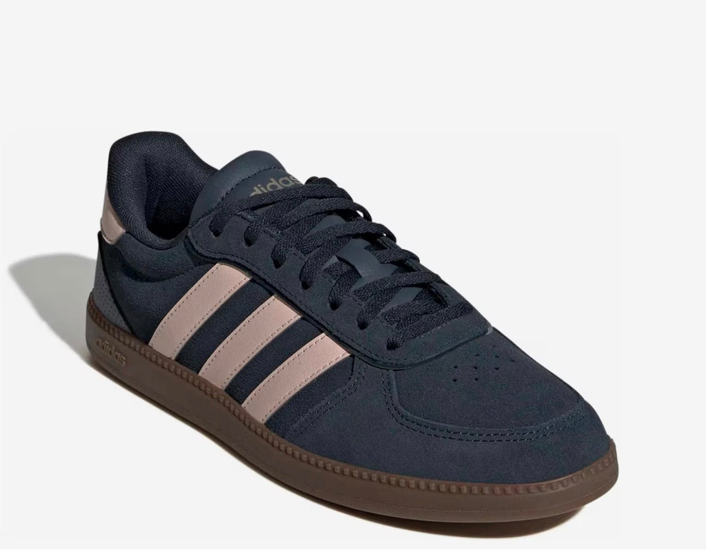Adidas Breakout Sleek Sneakers- Blue/light pink