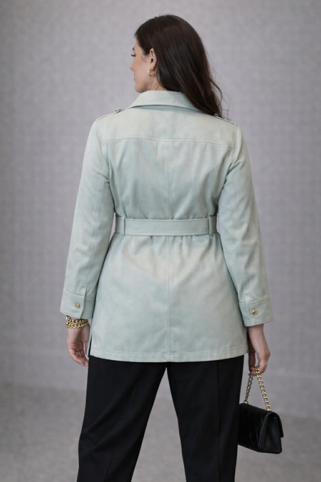 Lupita Belted Utility Jacket